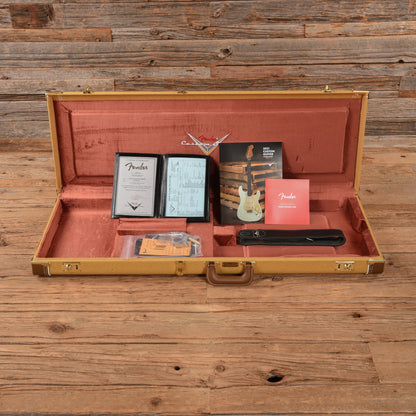 Fender Custom Shop '57 Stratocaster Relic Faded Aged Sea Foam Green 2022 Electric Guitars / Solid Body