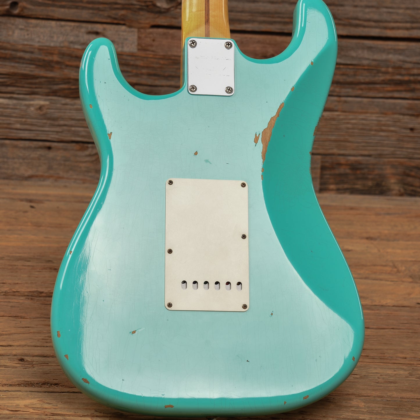 Fender Custom Shop '57 Stratocaster Relic Faded Aged Sea Foam Green 2022 Electric Guitars / Solid Body
