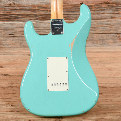 Fender Custom Shop '57 Stratocaster Relic Faded Sea Foam Green 2022 Electric Guitars / Solid Body