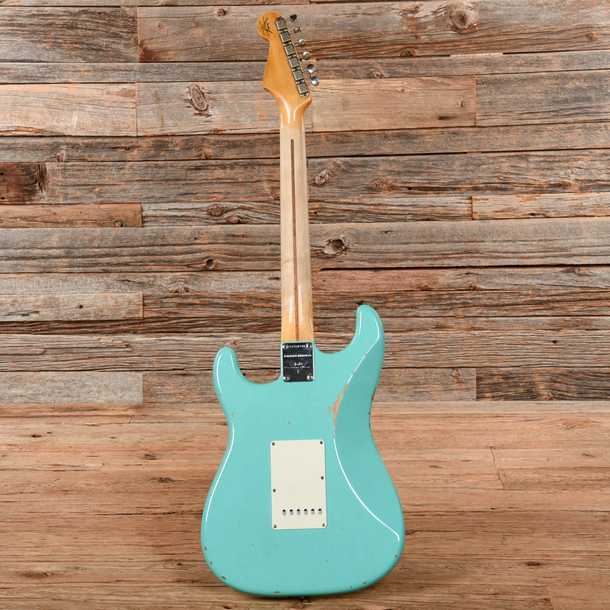 Fender Custom Shop '57 Stratocaster Relic Faded Sea Foam Green 2022 Electric Guitars / Solid Body
