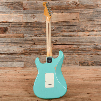 Fender Custom Shop '57 Stratocaster Relic Faded Sea Foam Green 2022 Electric Guitars / Solid Body