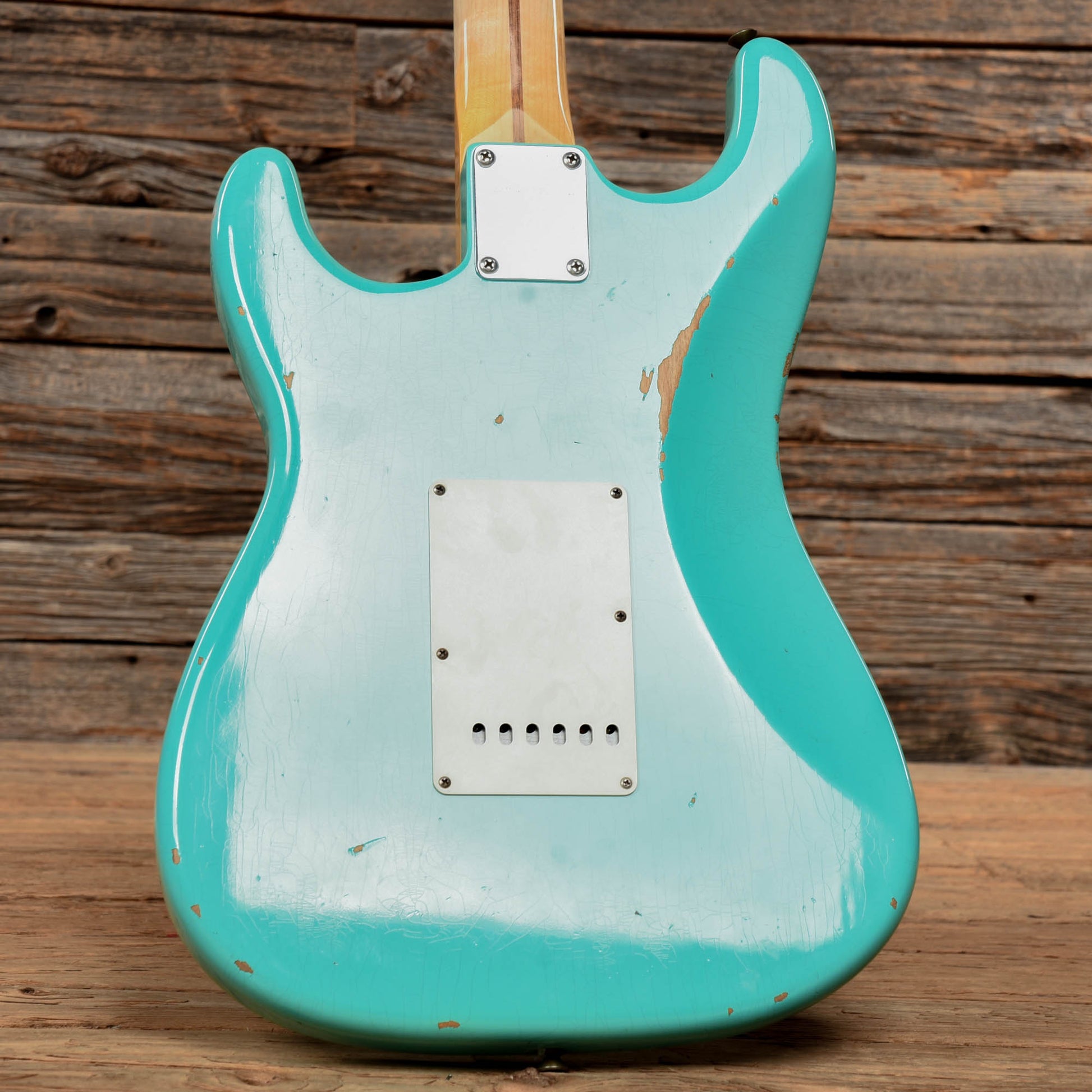 Fender Custom Shop '57 Stratocaster Relic Faded Sea Foam Green 2022 Electric Guitars / Solid Body