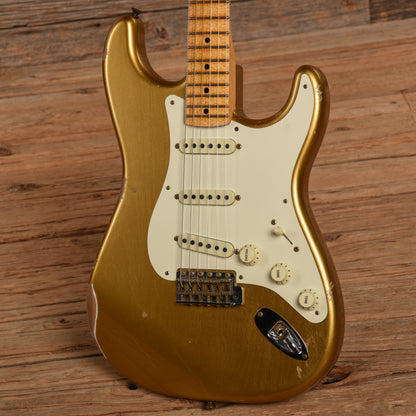 Fender Custom Shop 57 Stratocaster Relic Gold 2022 Electric Guitars / Solid Body