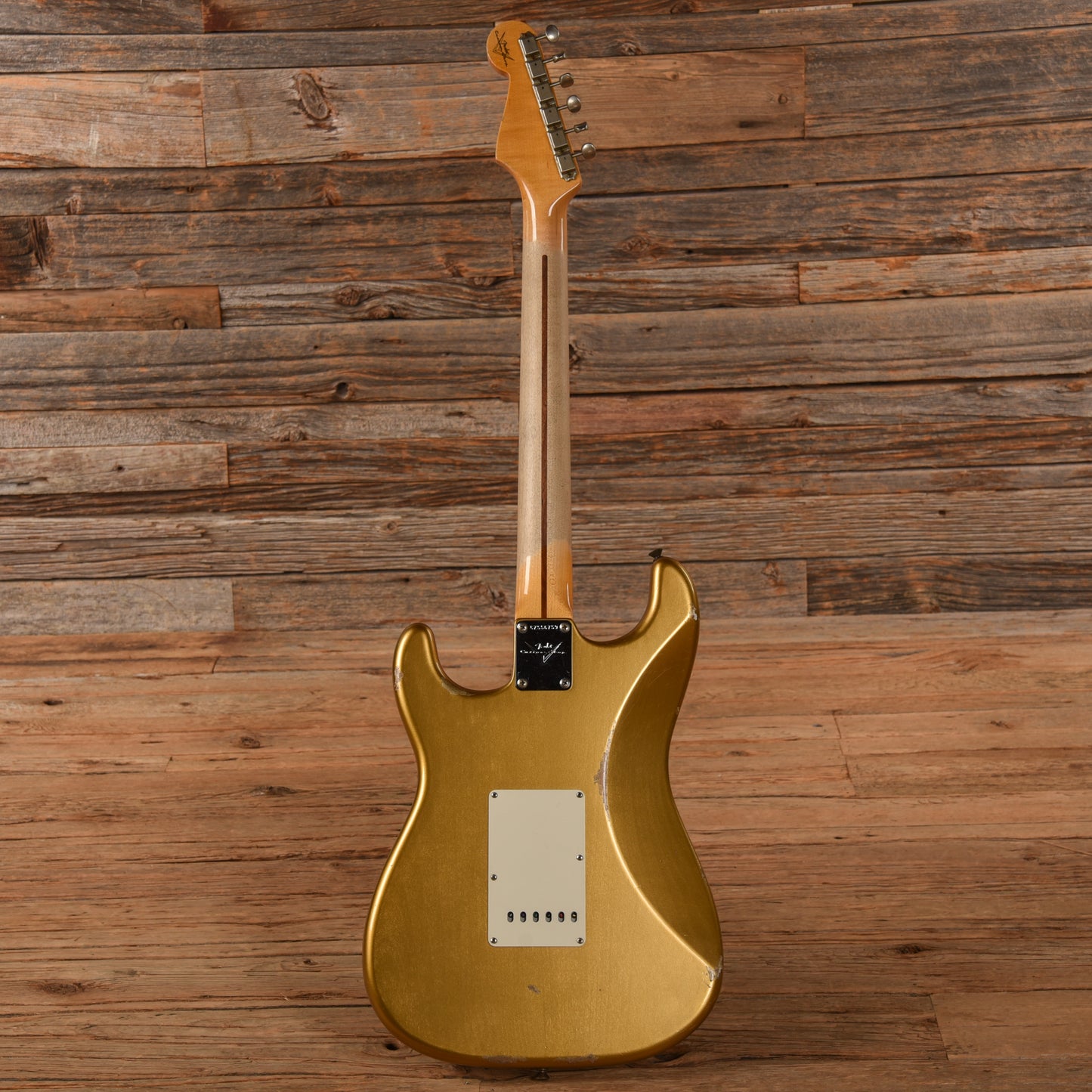Fender Custom Shop 57 Stratocaster Relic Gold 2022 Electric Guitars / Solid Body