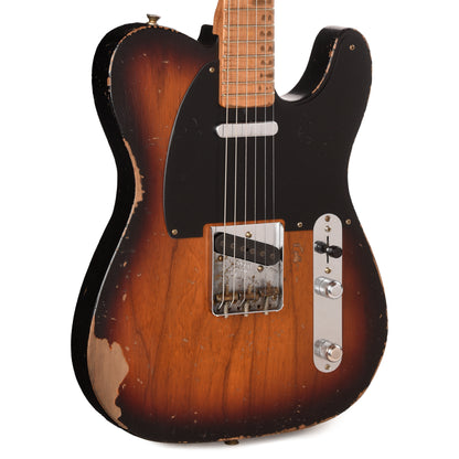 Fender Custom Shop '57 Telecaster 3-Color Sunburst Relic Master Built by Greg Fessler w/Josefina Hand-Wound PIckups Electric Guitars / Solid Body