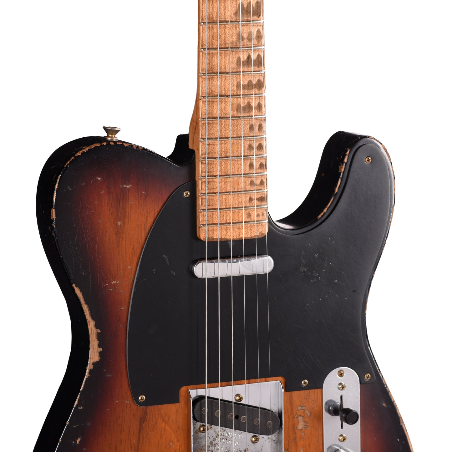 Fender Custom Shop '57 Telecaster 3-Color Sunburst Relic Master Built by Greg Fessler w/Josefina Hand-Wound PIckups Electric Guitars / Solid Body