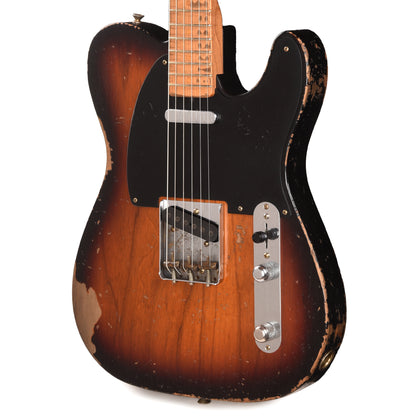 Fender Custom Shop '57 Telecaster 3-Color Sunburst Relic Master Built by Greg Fessler w/Josefina Hand-Wound PIckups Electric Guitars / Solid Body