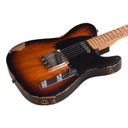 Fender Custom Shop '57 Telecaster 3-Color Sunburst Relic Master Built by Greg Fessler w/Josefina Hand-Wound PIckups Electric Guitars / Solid Body