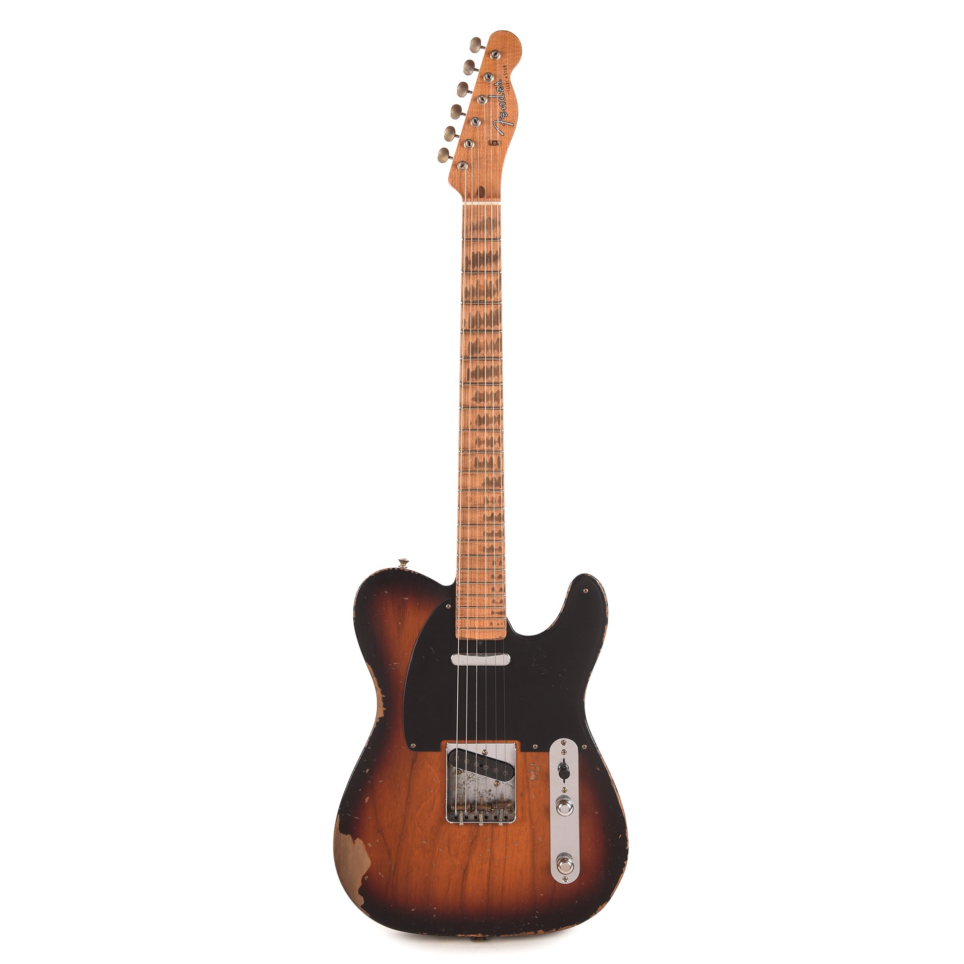 Fender Custom Shop '57 Telecaster 3-Color Sunburst Relic Master Built by Greg Fessler w/Josefina Hand-Wound PIckups Electric Guitars / Solid Body