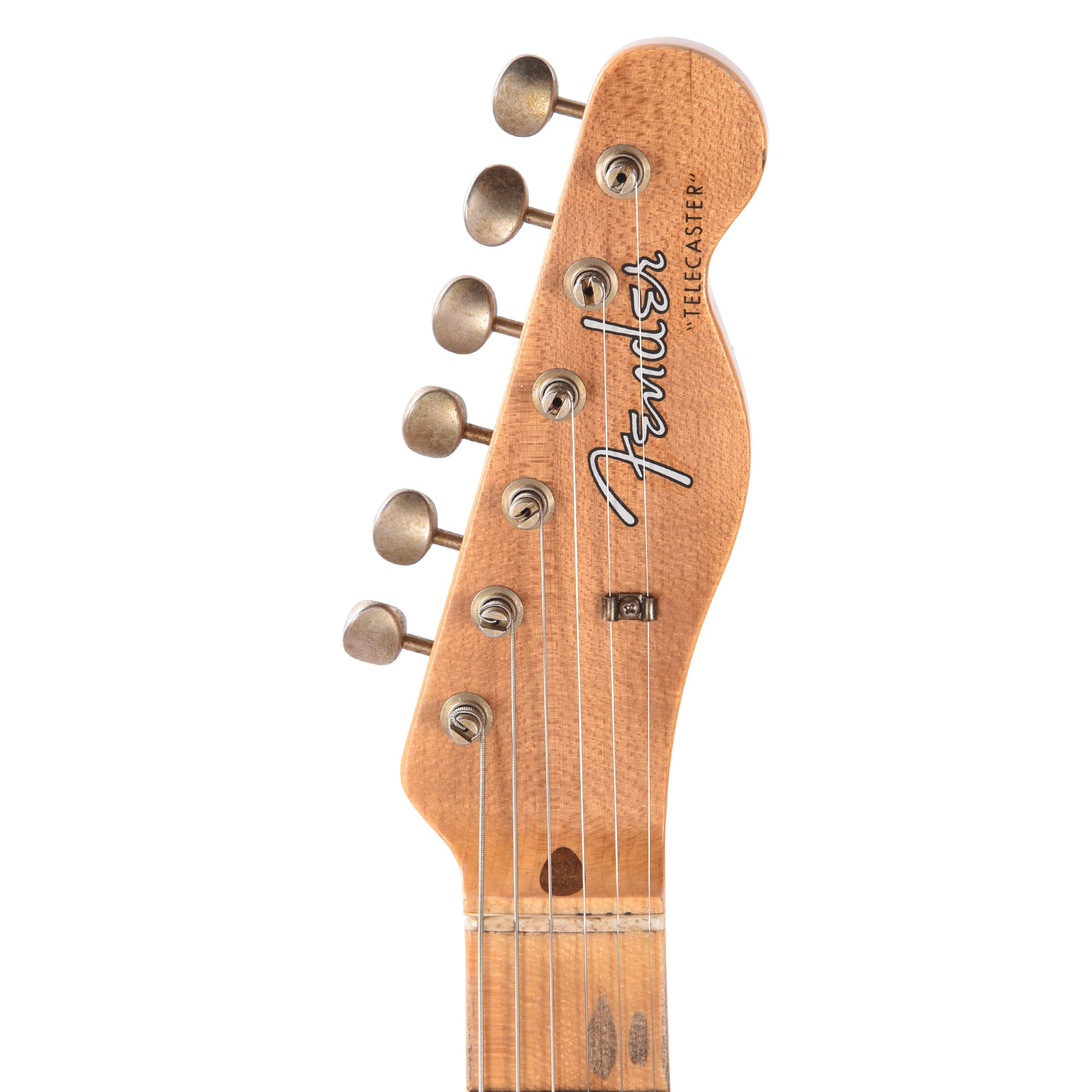 Fender Custom Shop '57 Telecaster Journeyman Relic Aged Candy Tangerine Electric Guitars / Solid Body