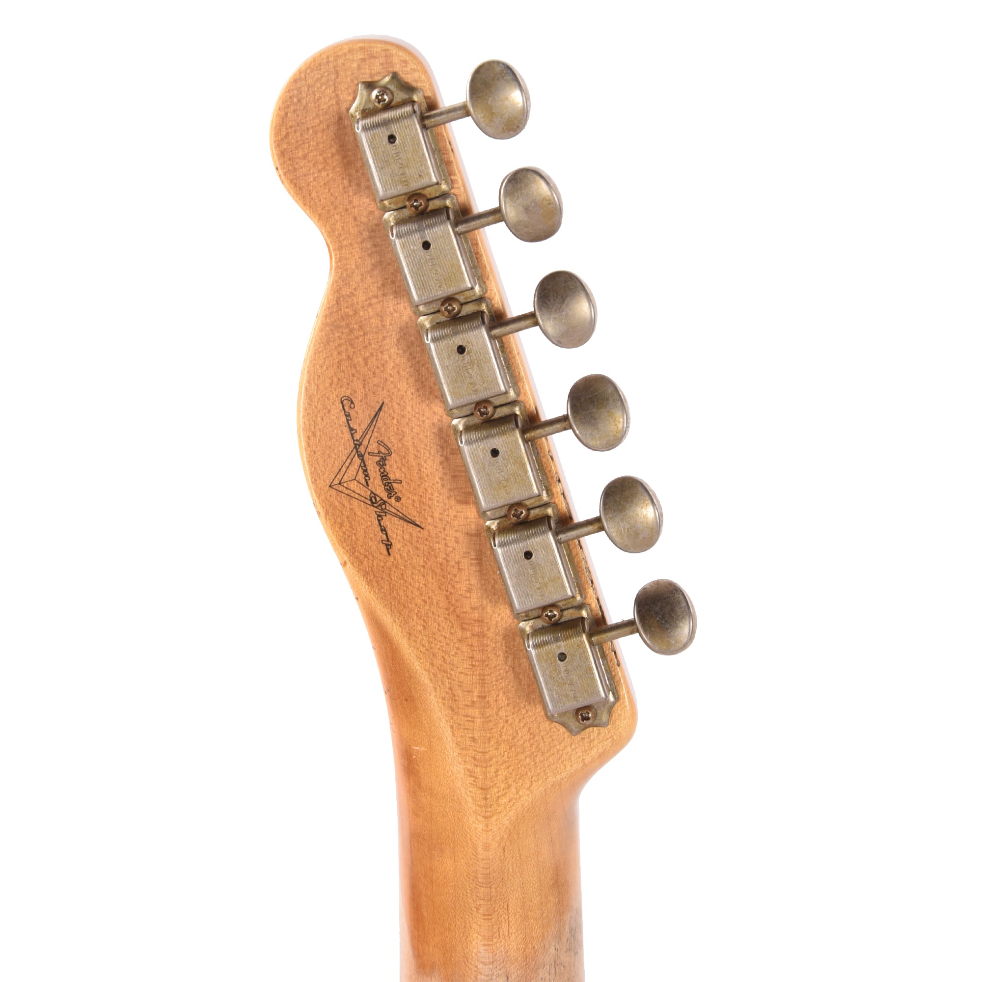 Fender Custom Shop '57 Telecaster Journeyman Relic Aged Candy Tangerine Electric Guitars / Solid Body