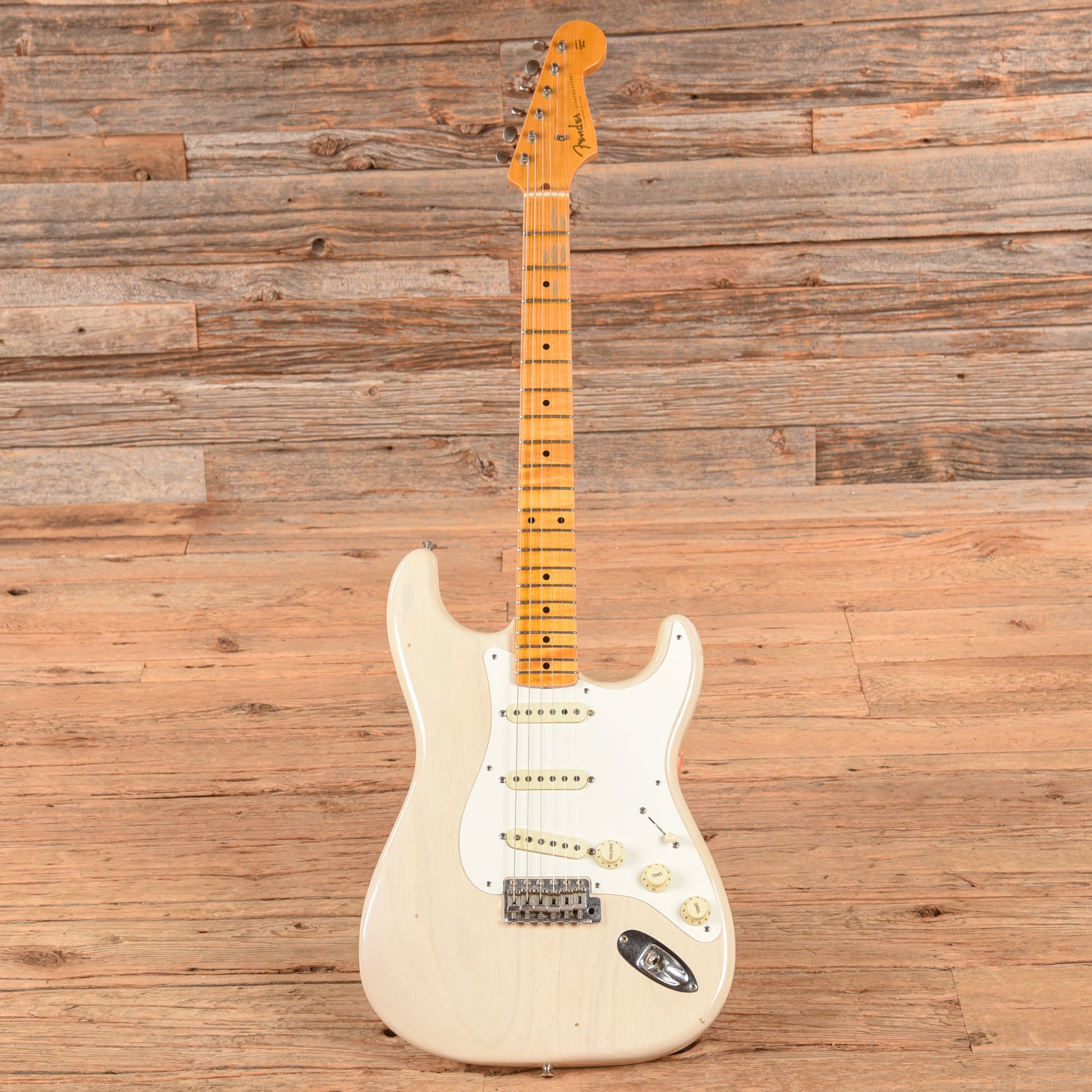 Fender Custom Shop '58 Stratocaster Journeyman Relic Blonde 2017 Electric Guitars / Solid Body