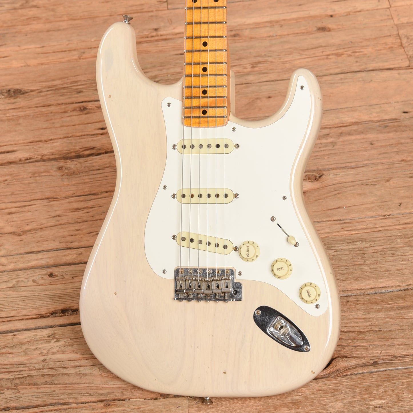 Fender Custom Shop '58 Stratocaster Journeyman Relic Blonde 2017 Electric Guitars / Solid Body