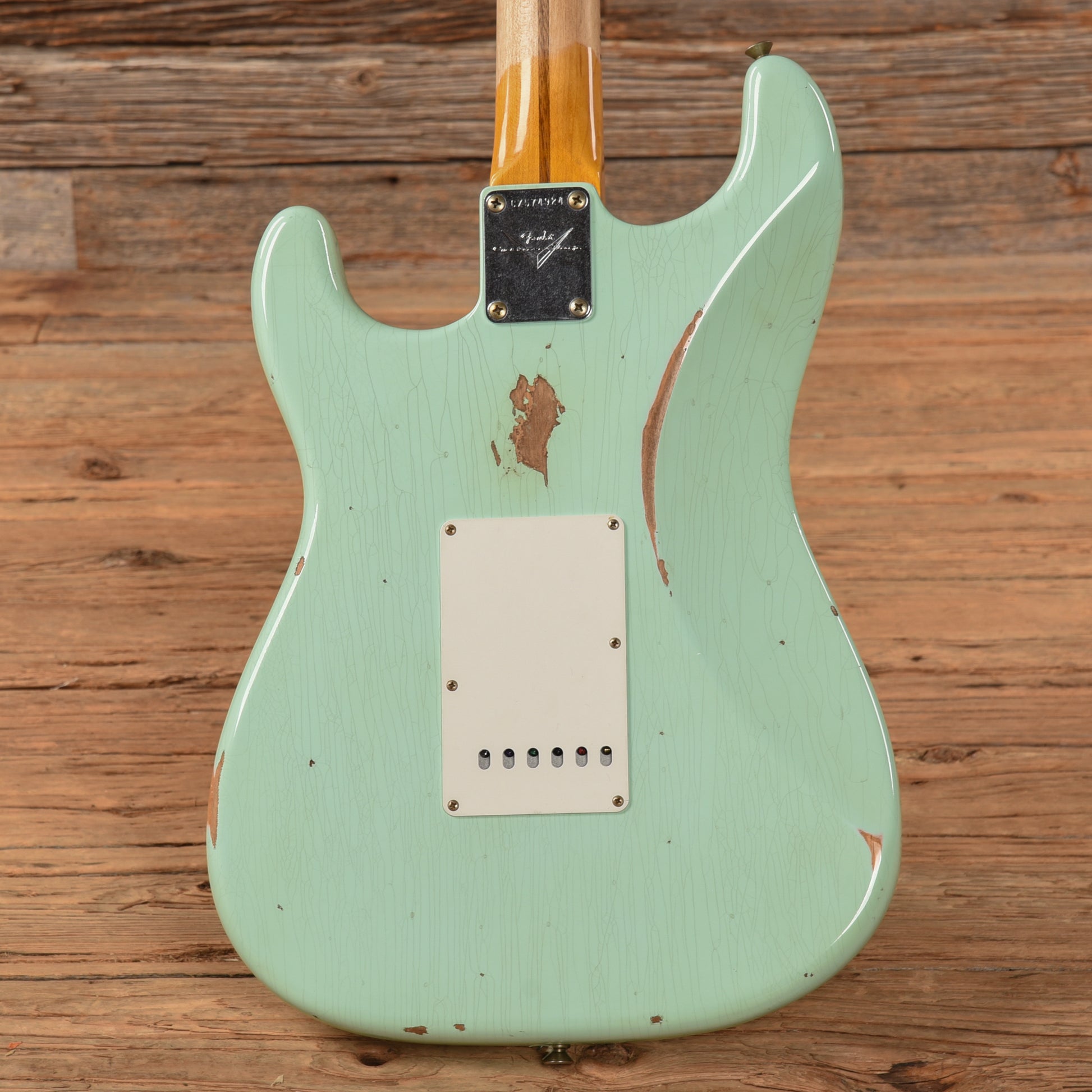 Fender Custom Shop '58 Stratocaster Relic Surf Green 2024 Electric Guitars / Solid Body