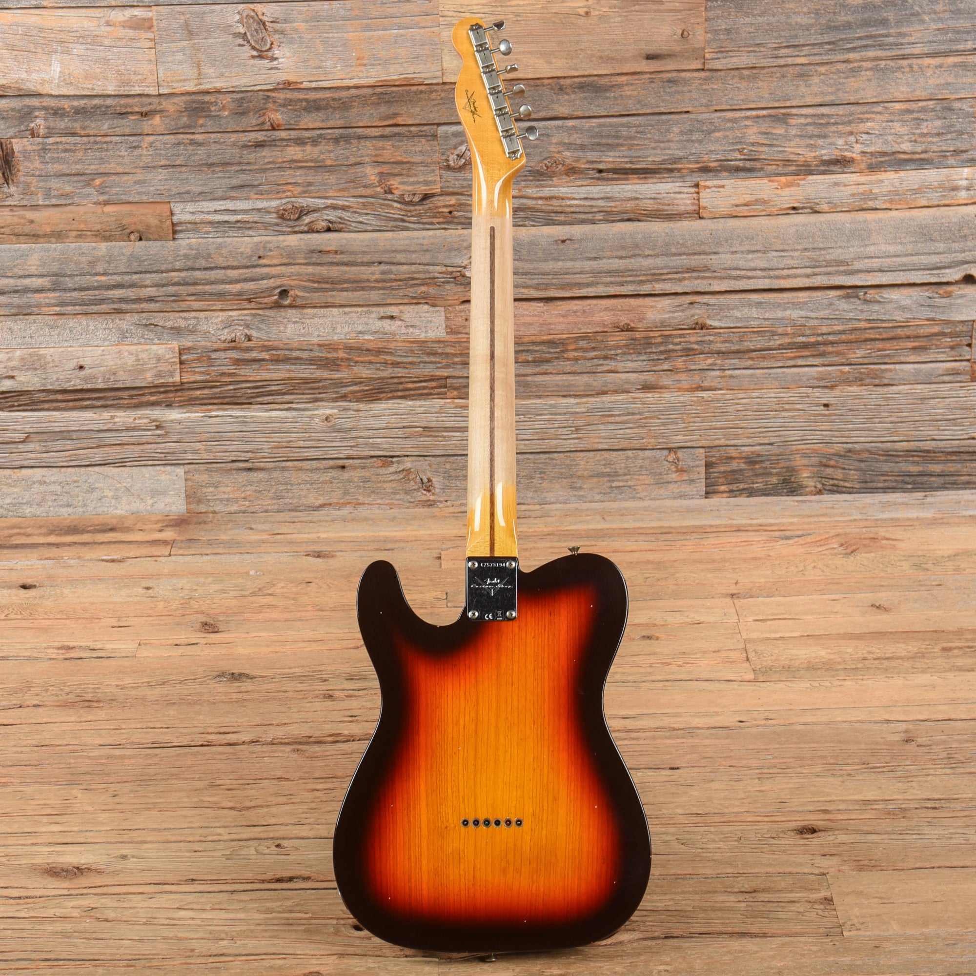 Fender Custom Shop '58 Telecaster Reissue Journeyman Relic Sunburst 2023 Electric Guitars / Solid Body