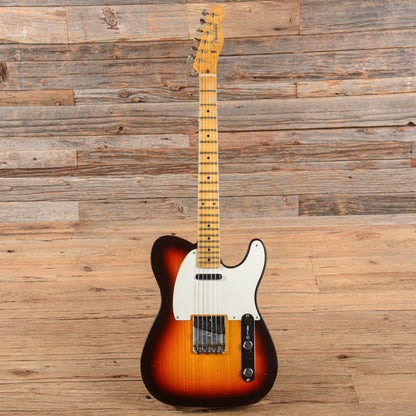 Fender Custom Shop '58 Telecaster Reissue Journeyman Relic Sunburst 2023 Electric Guitars / Solid Body