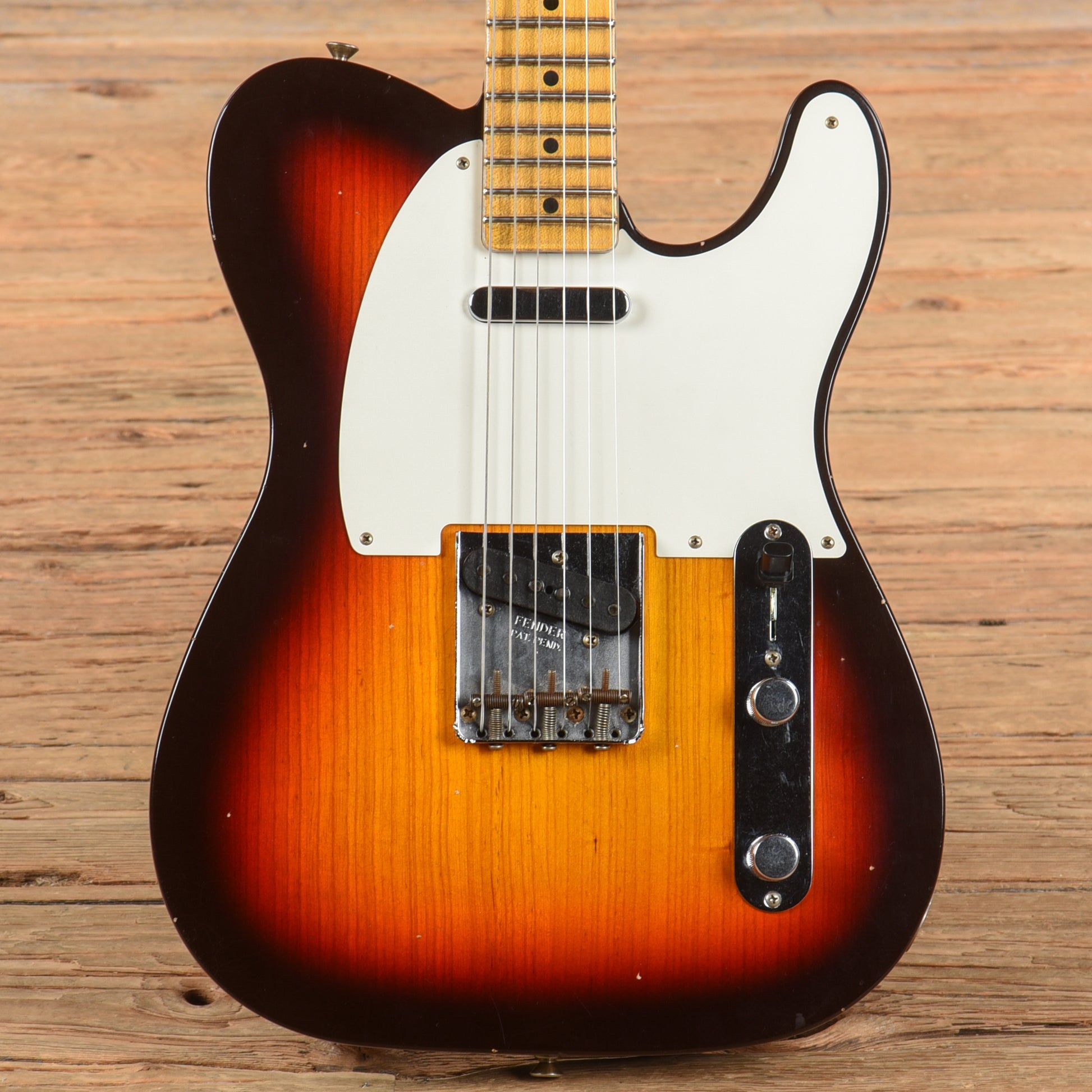 Fender Custom Shop '58 Telecaster Reissue Journeyman Relic Sunburst 2023 Electric Guitars / Solid Body