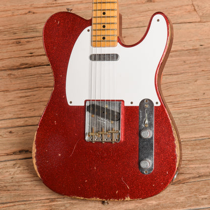 Fender Custom Shop '58 Telecaster Relic Red Sparkle 2008 Electric Guitars / Solid Body