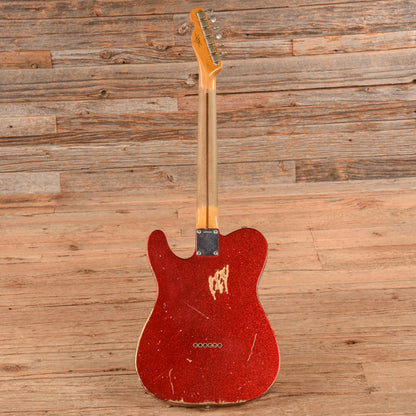 Fender Custom Shop '58 Telecaster Relic Red Sparkle 2008 Electric Guitars / Solid Body