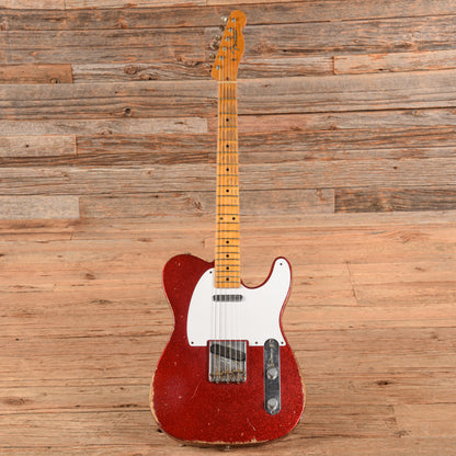 Fender Custom Shop '58 Telecaster Relic Red Sparkle 2008 Electric Guitars / Solid Body