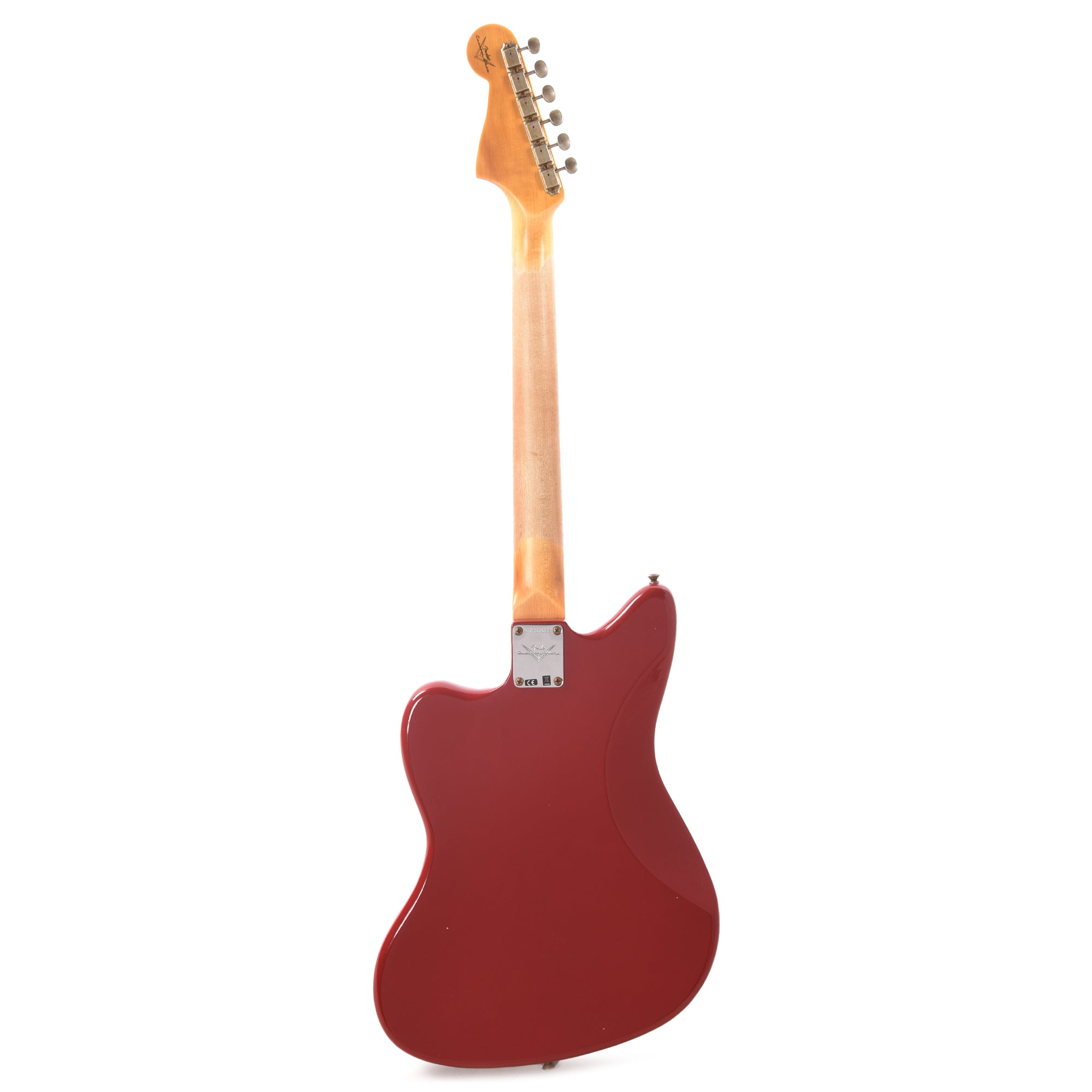 Fender Custom Shop '59 250K Jazzmaster Journeyman Relic Aged Dakota Red Electric Guitars / Solid Body