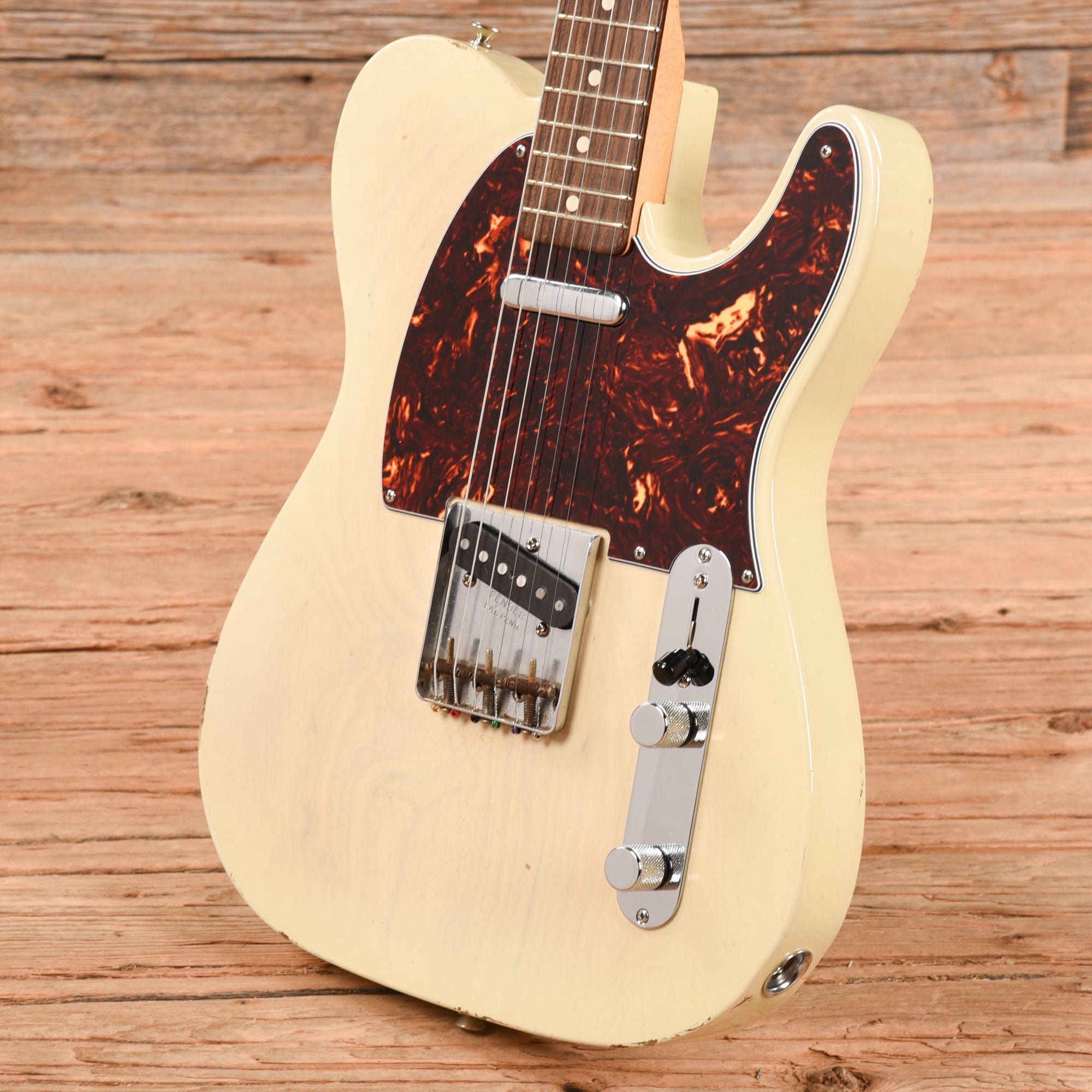 Fender Custom Shop 59 Custom Esquire Relic Blonde Electric Guitars / Solid Body