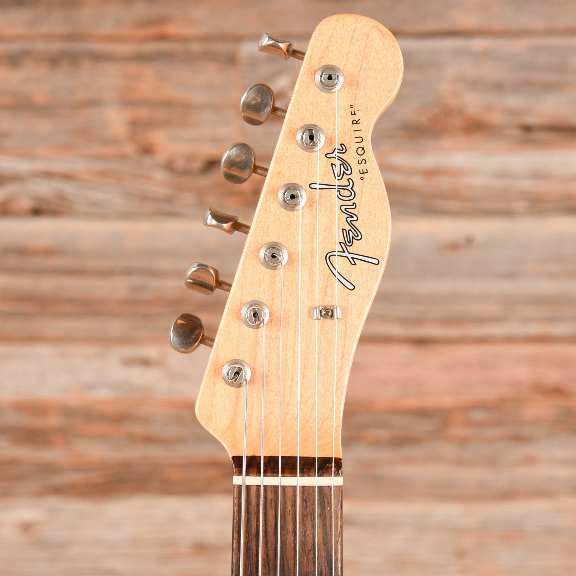Fender Custom Shop 59 Custom Esquire Relic Blonde Electric Guitars / Solid Body