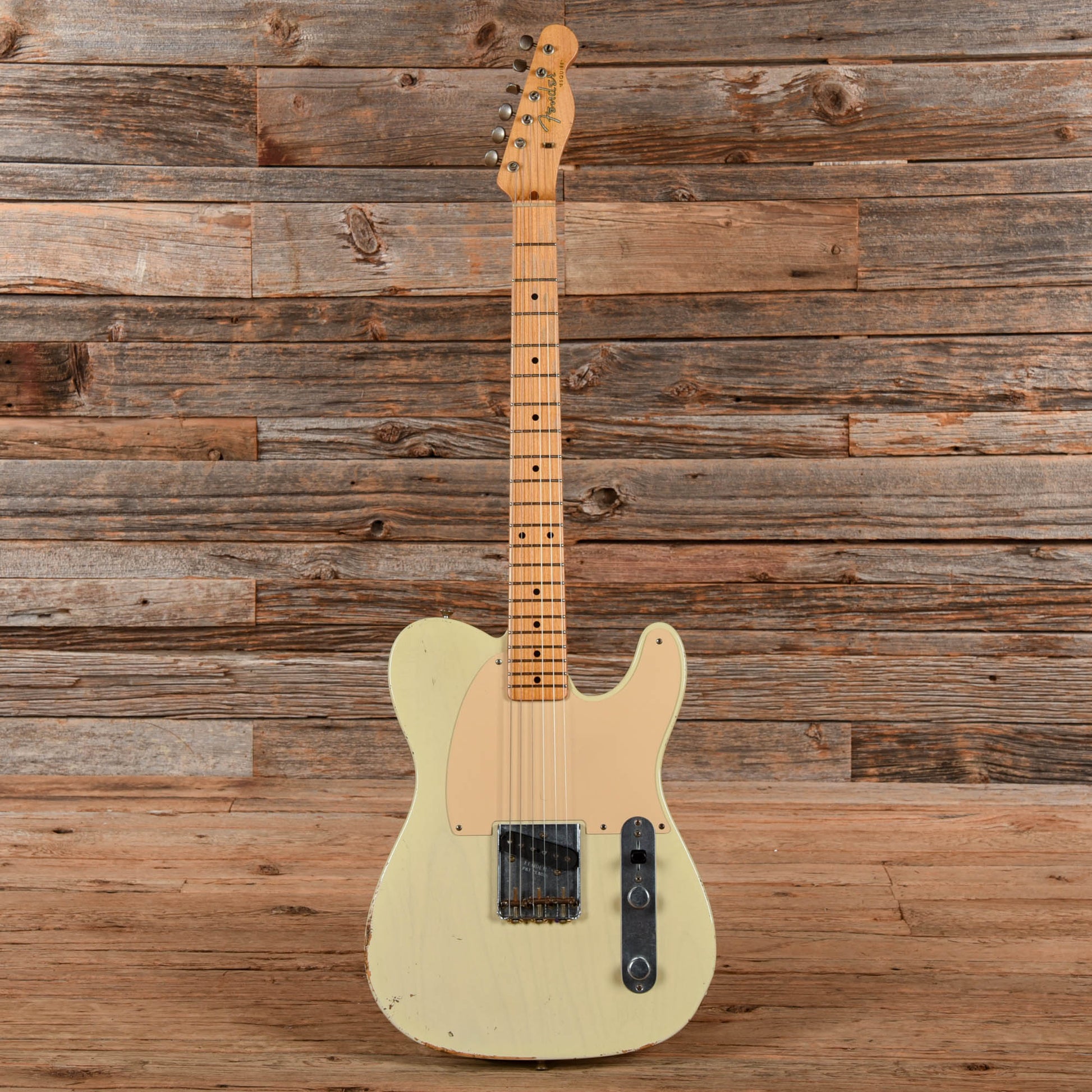 Fender Custom Shop '59 Esquire Relic Aged White Blonde 2005 Electric Guitars / Solid Body