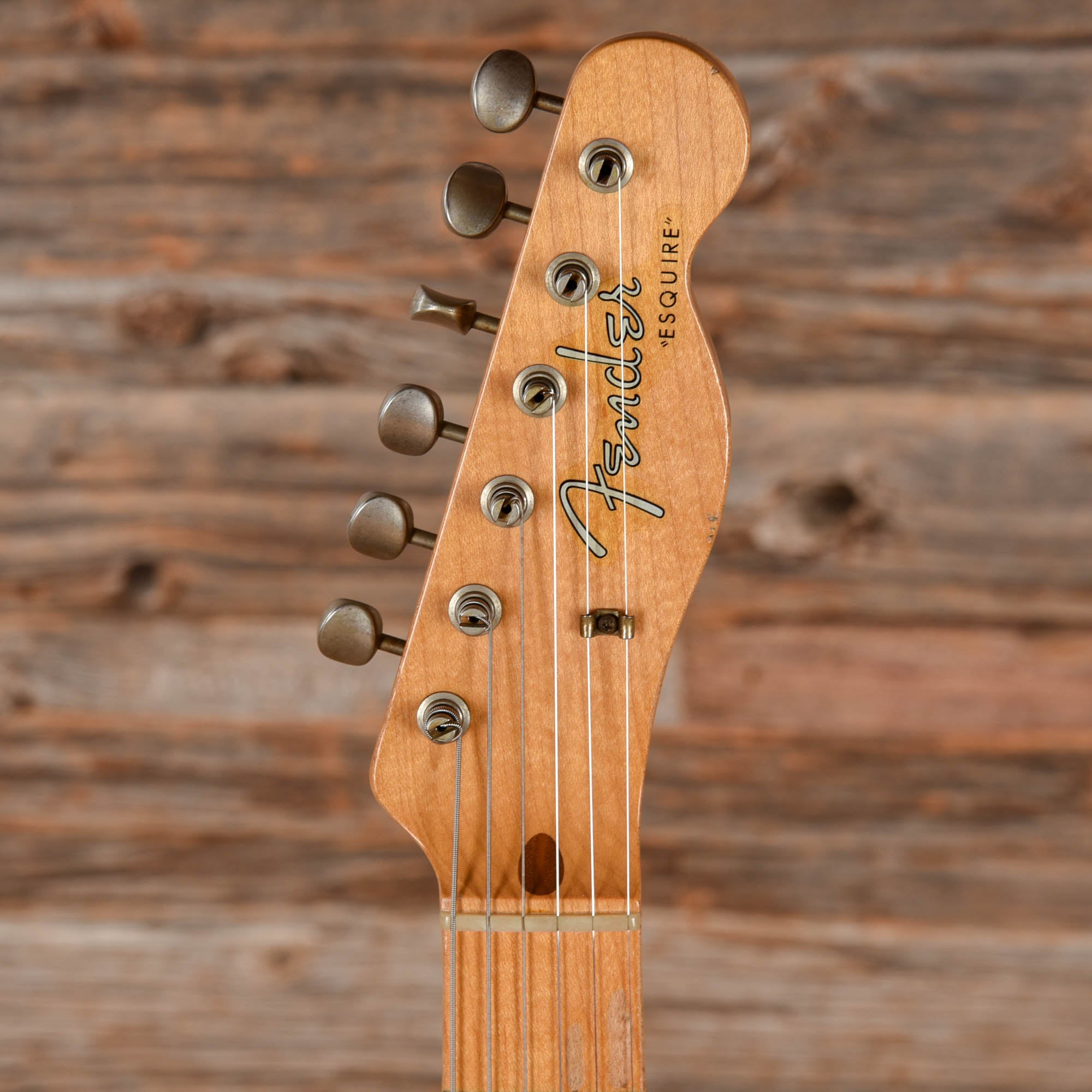 Fender Custom Shop '59 Esquire Relic Aged White Blonde 2005 Electric Guitars / Solid Body