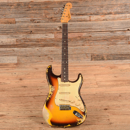 Fender Custom Shop '59 Stratocaster Heavy Relic Sunburst 2022 Electric Guitars / Solid Body