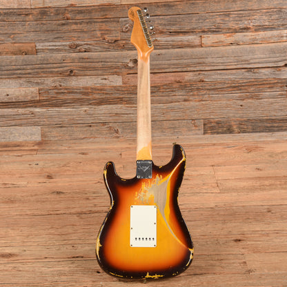 Fender Custom Shop '59 Stratocaster Heavy Relic Sunburst 2022 Electric Guitars / Solid Body