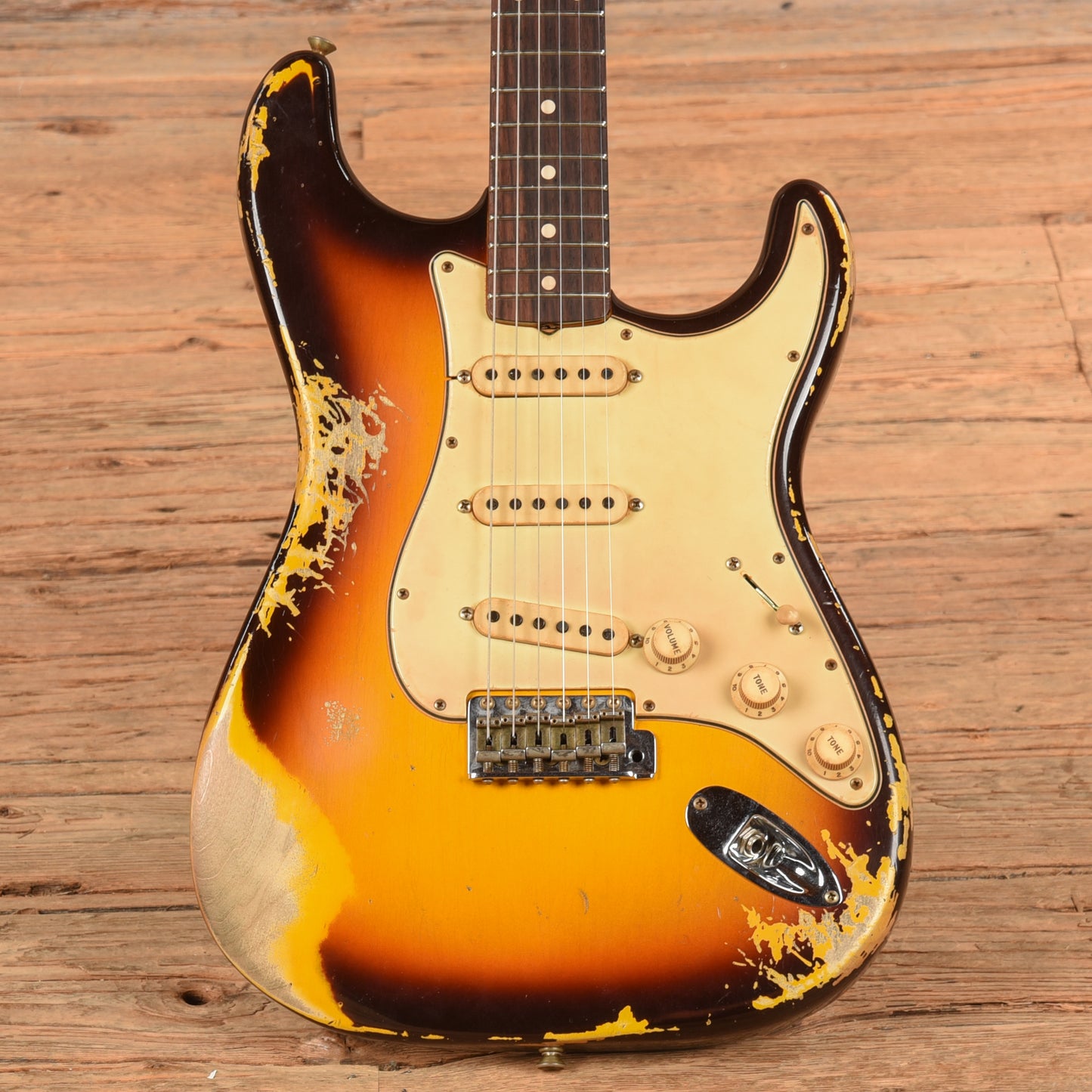 Fender Custom Shop '59 Stratocaster Heavy Relic Sunburst 2022 Electric Guitars / Solid Body