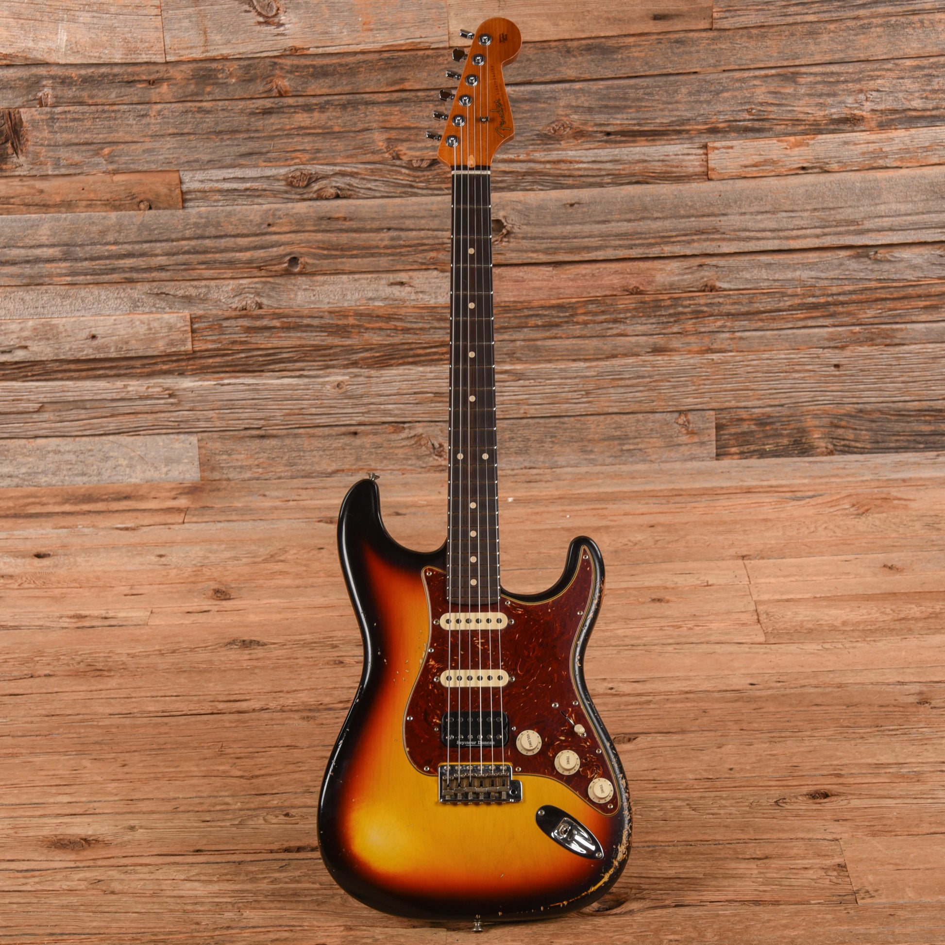 Fender Custom Shop '59 Stratocaster Heavy Relic Sunburst 2023 Electric Guitars / Solid Body