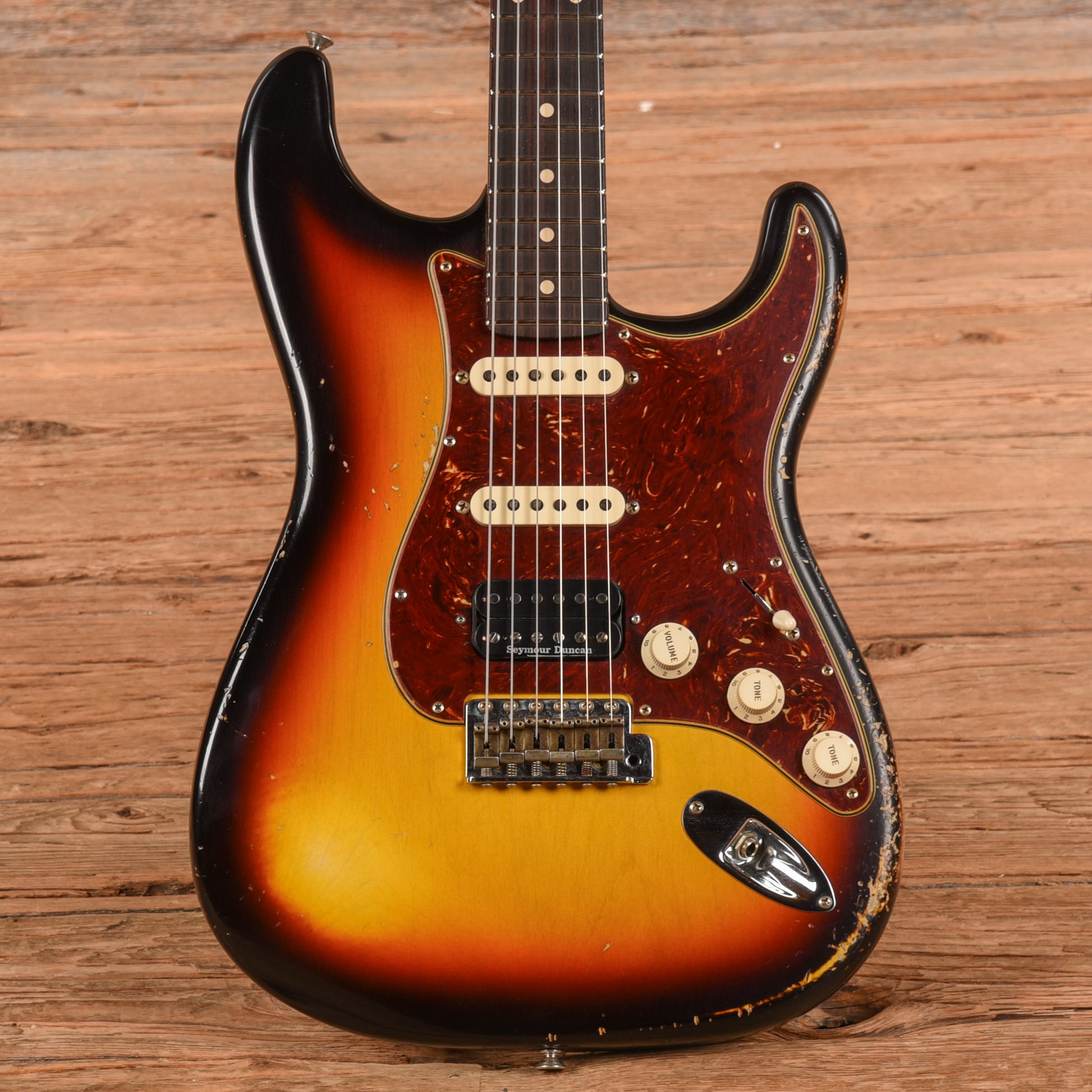 Fender Custom Shop '59 Stratocaster Heavy Relic Sunburst 2023 Electric Guitars / Solid Body