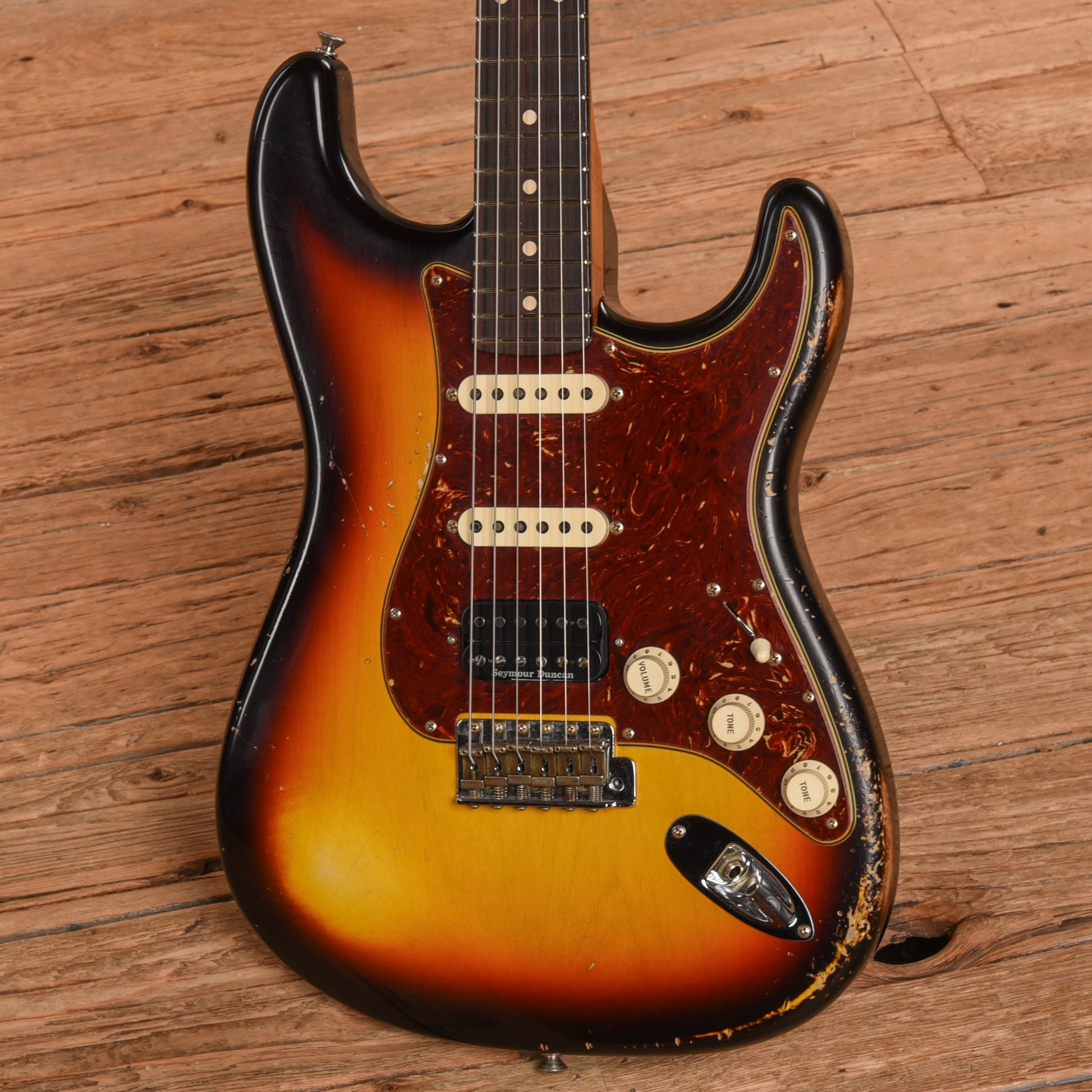 Fender Custom Shop '59 Stratocaster Heavy Relic Sunburst 2023 Electric Guitars / Solid Body
