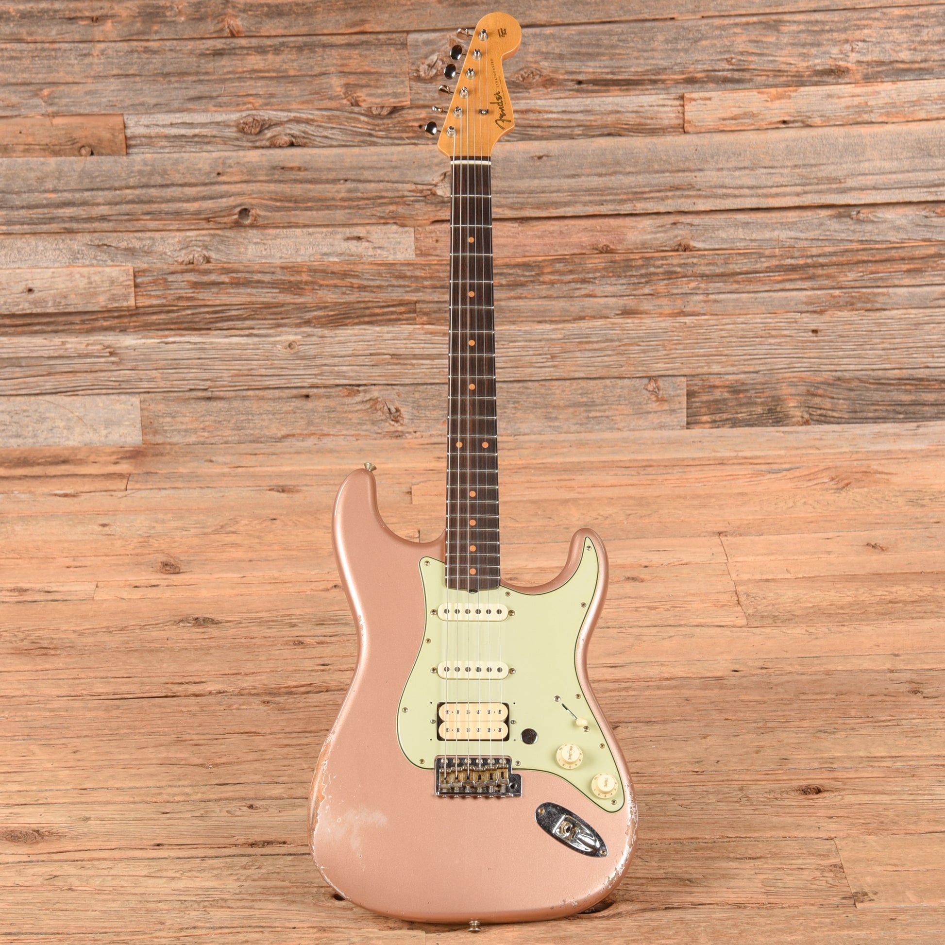 Fender Custom Shop '59 Stratocaster HSS Relic Shell Pink Metallic 2025 Electric Guitars / Solid Body