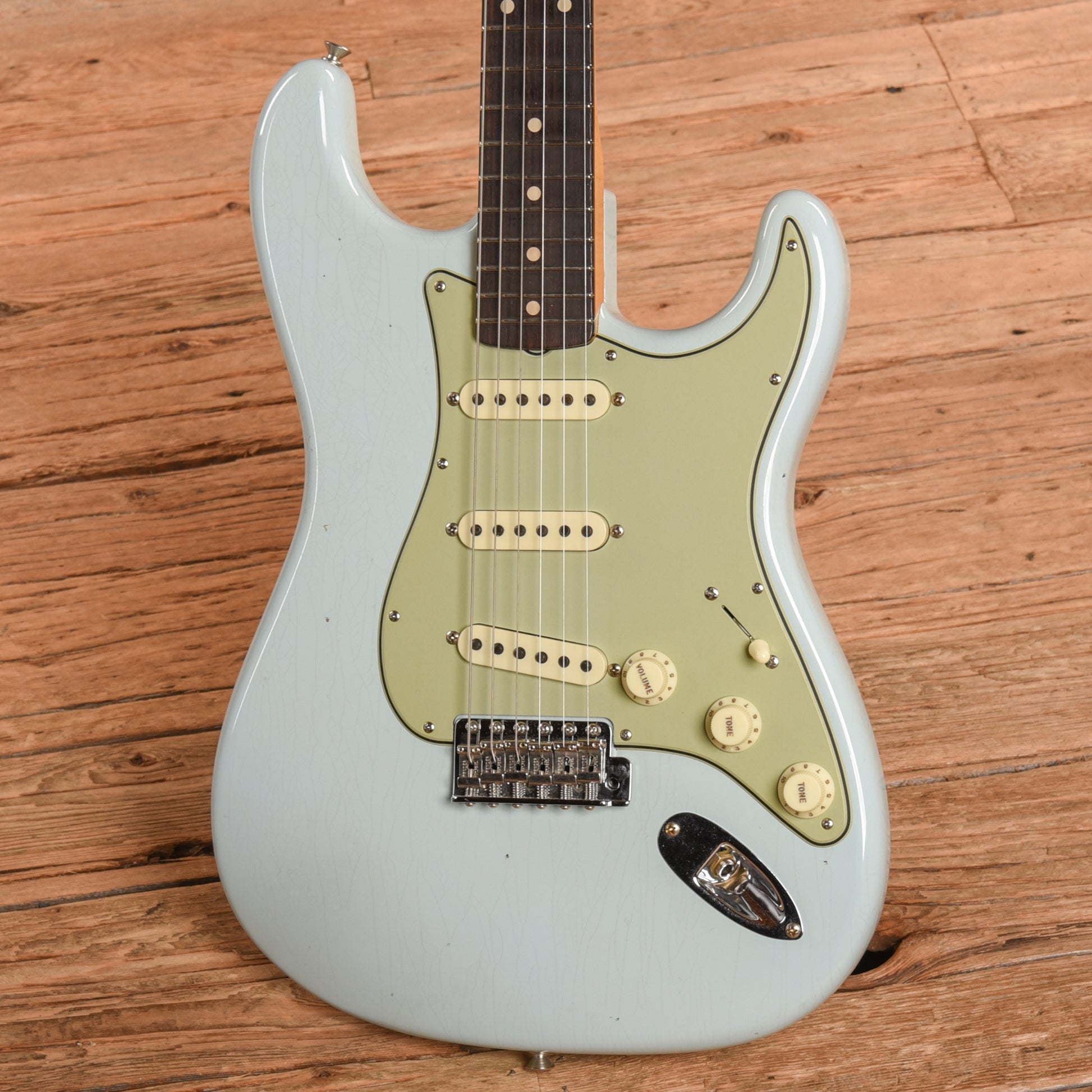 Fender Custom Shop '59 Stratocaster Journeyman Relic Sonic Blue 2024 Electric Guitars / Solid Body