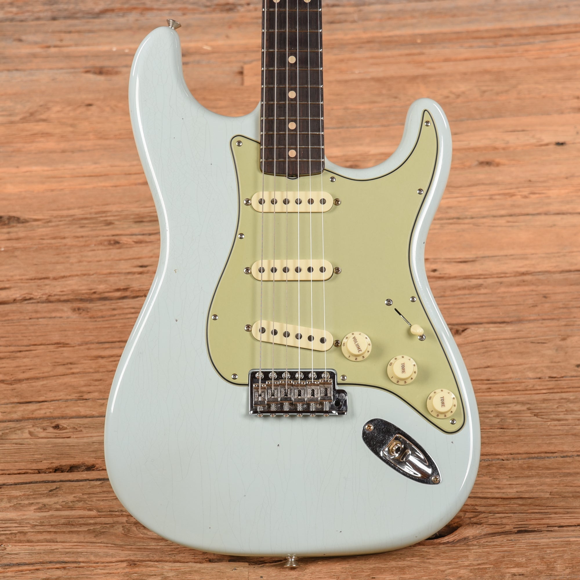 Fender Custom Shop '59 Stratocaster Journeyman Relic Sonic Blue 2024 Electric Guitars / Solid Body