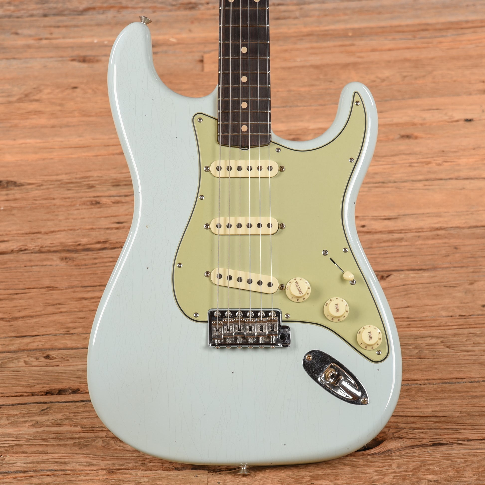 Fender Custom Shop '59 Stratocaster Journeyman Relic Sonic Blue 2024 Electric Guitars / Solid Body