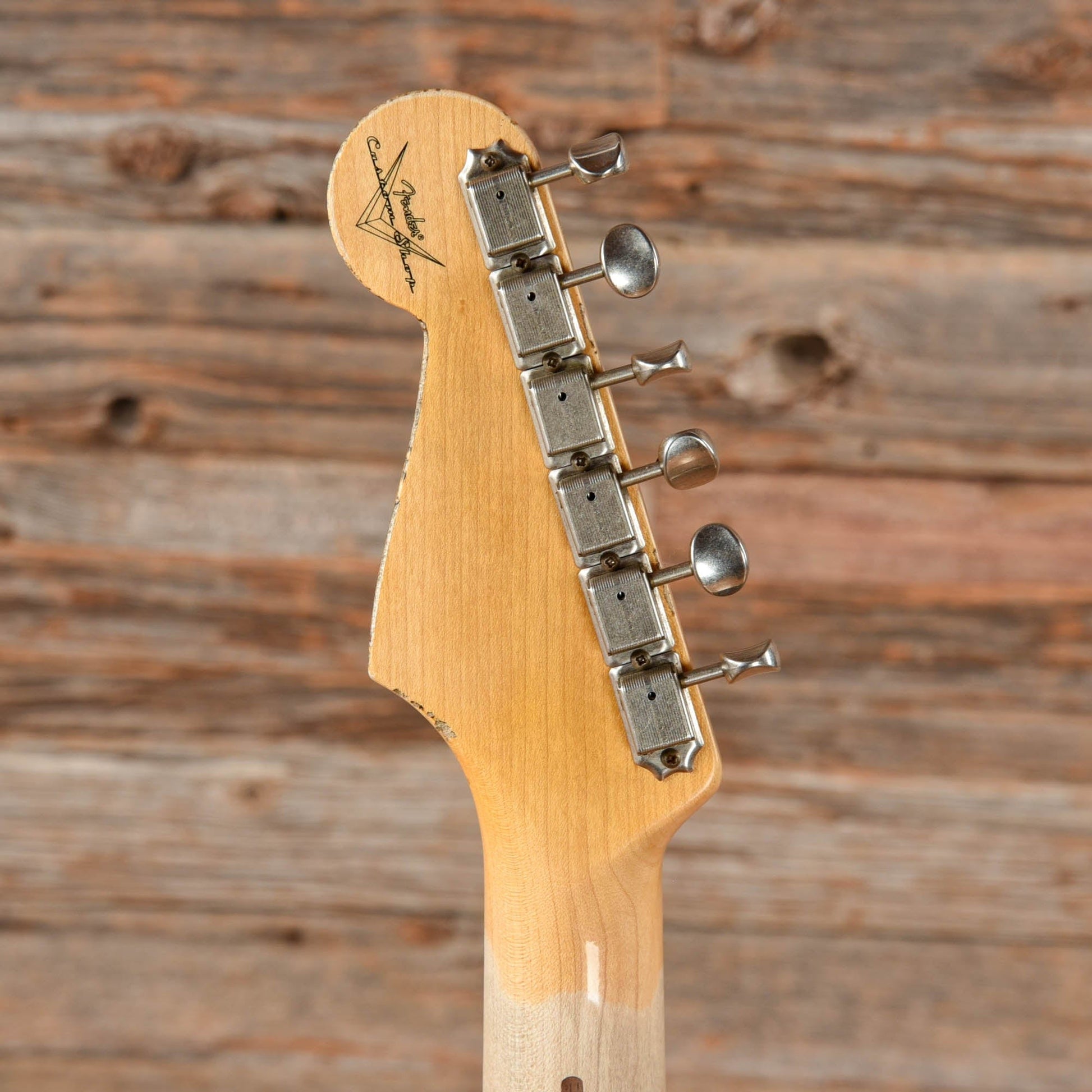 Fender Custom Shop '59 Stratocaster Maple Neck Heavy Relic Black 2022 Electric Guitars / Solid Body