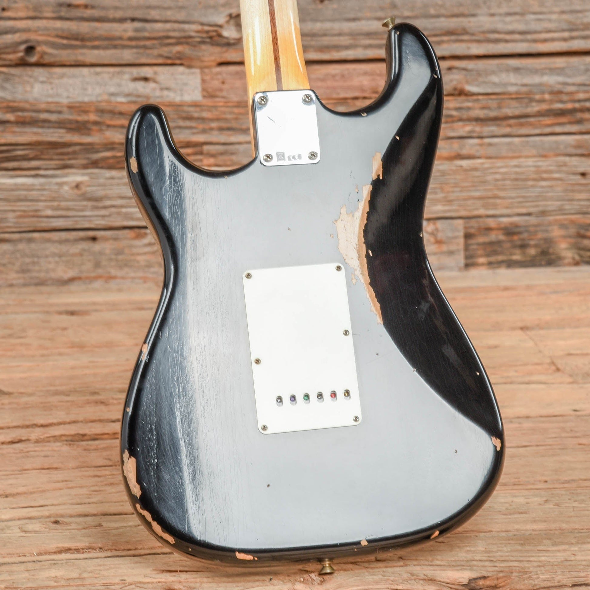 Fender Custom Shop '59 Stratocaster Maple Neck Heavy Relic Black 2022 Electric Guitars / Solid Body