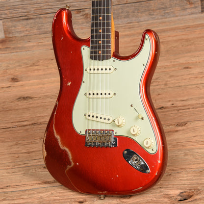 Fender Custom Shop 59 Stratocaster Relic RVHS Candy Apple Red over Red Sparkle 2019 Electric Guitars / Solid Body