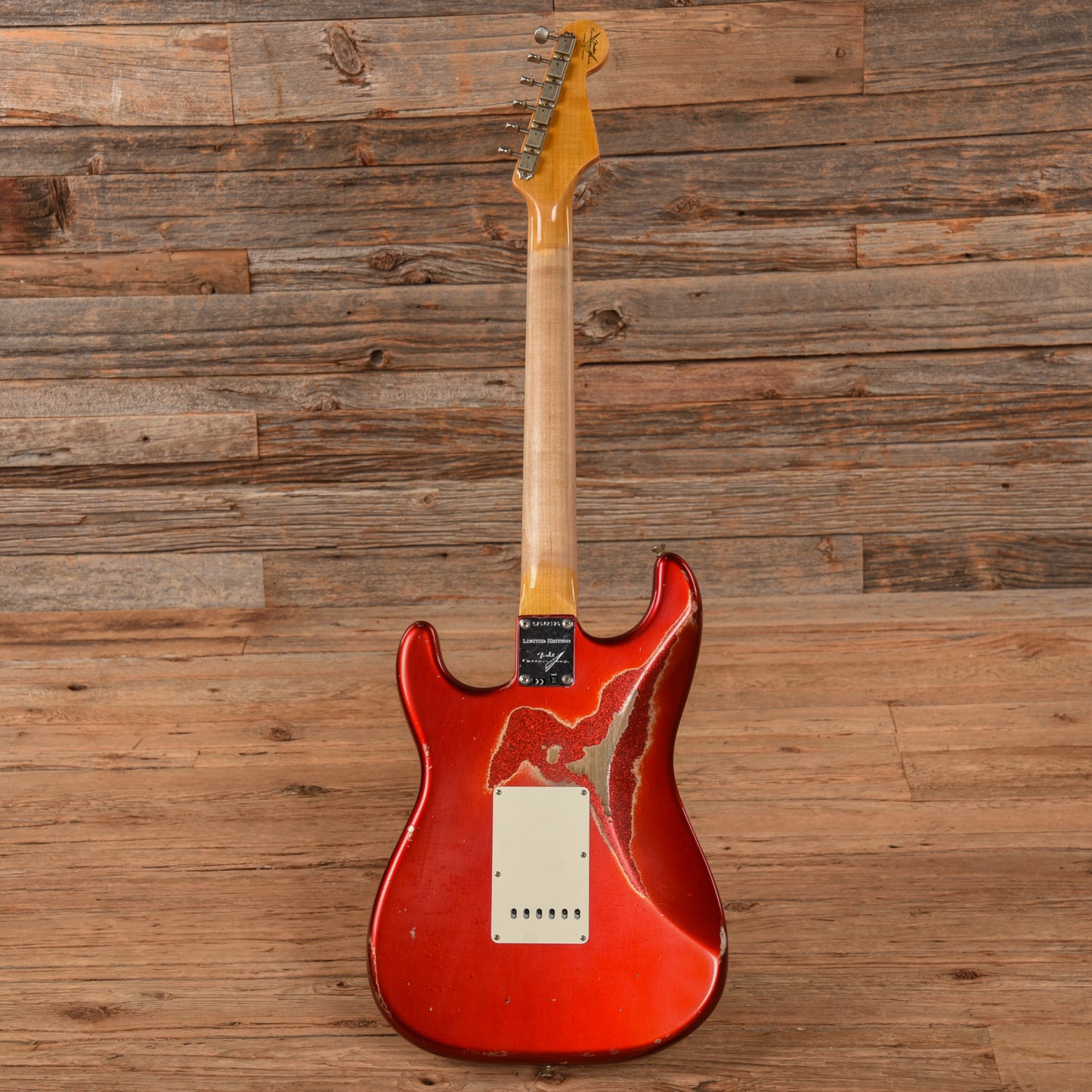Fender Custom Shop 59 Stratocaster Relic RVHS Candy Apple Red over Red Sparkle 2019 Electric Guitars / Solid Body