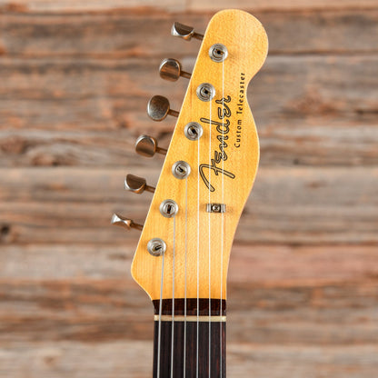 Fender Custom Shop '60 Custom Telecaster Relic Aged Fiesta Red Electric Guitars / Solid Body