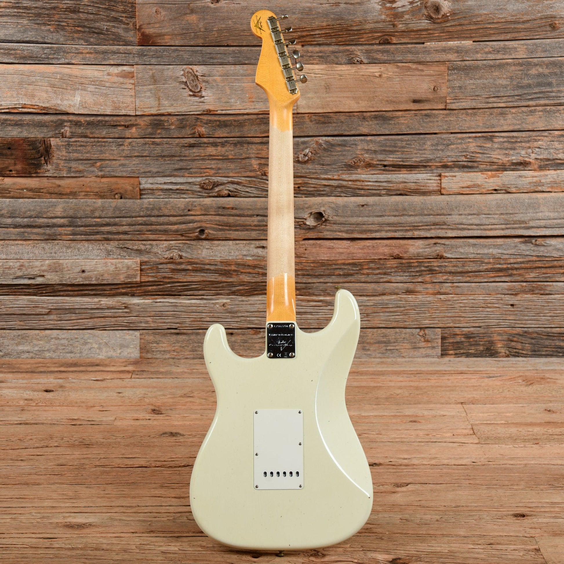 Fender Custom Shop '60 Reissue Stratocaster Journeyman Relic Aged Olympic White 2023 Electric Guitars / Solid Body