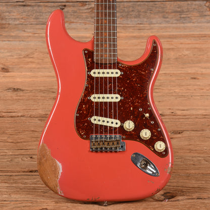 Fender Custom Shop '60 Roasted Stratocaster Relic Fiesta Red 2018 Electric Guitars / Solid Body
