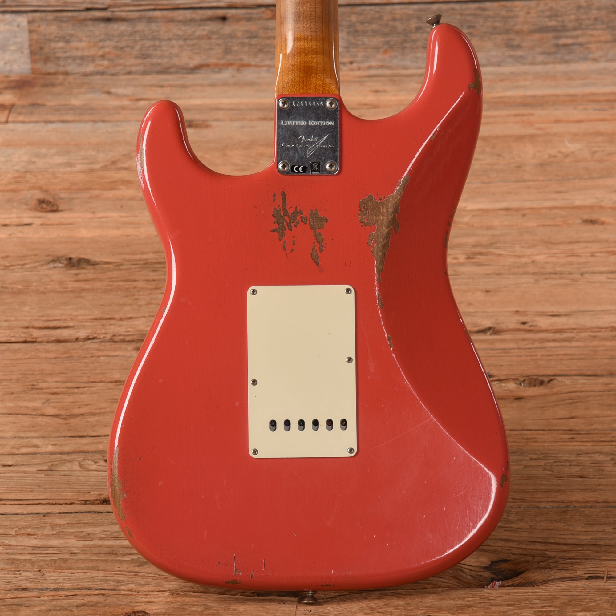 Fender Custom Shop '60 Roasted Stratocaster Relic Fiesta Red 2018 Electric Guitars / Solid Body