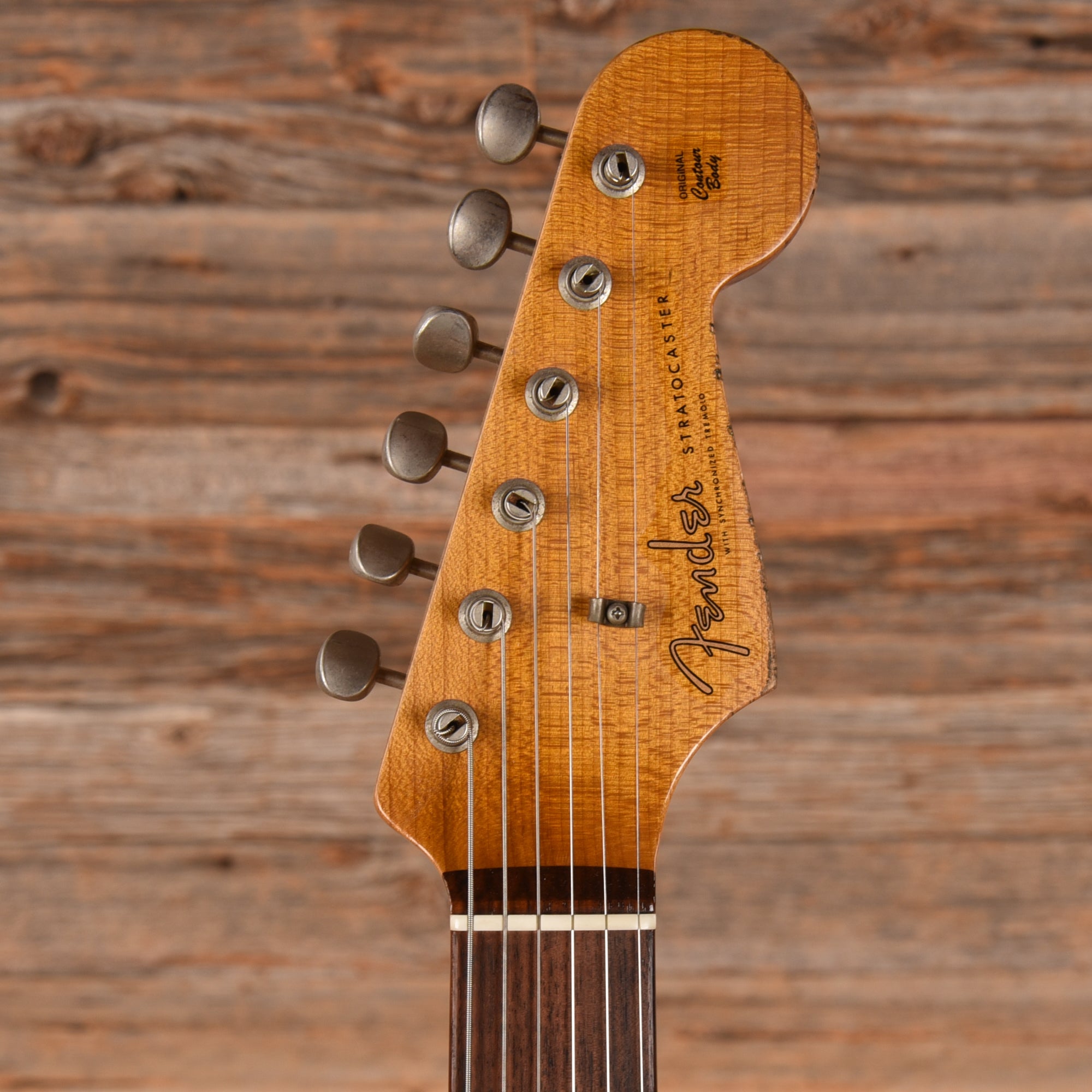 Fender Custom Shop '60 Roasted Stratocaster Relic Fiesta Red 2018 Electric Guitars / Solid Body