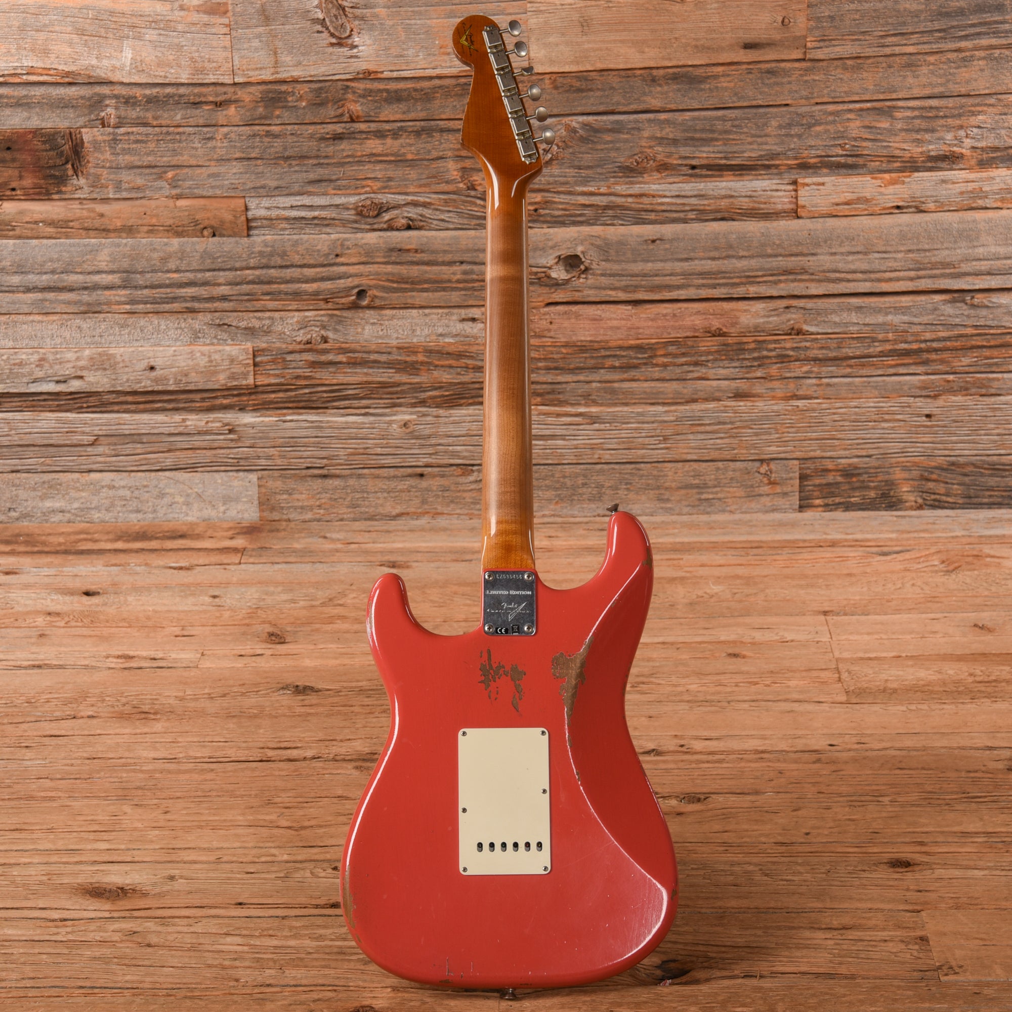 Fender Custom Shop '60 Roasted Stratocaster Relic Fiesta Red 2018 Electric Guitars / Solid Body