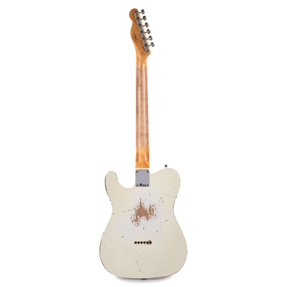 Fender Custom Shop 60's Telecaster Heavy Relic Aged Olympic White Electric Guitars / Solid Body